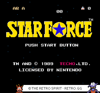 Game screenshot of Star Force