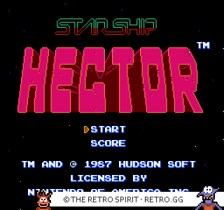 Game screenshot of Starship Hector