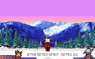 Game screenshot of Winter Olympics: Lillehammer '94