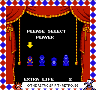 Game screenshot of Super Mario USA