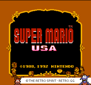 Game screenshot of Super Mario USA