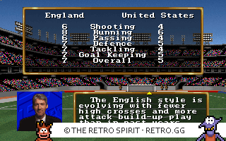 Game screenshot of FIFA International Soccer 