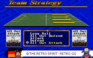 Game screenshot of FIFA International Soccer 