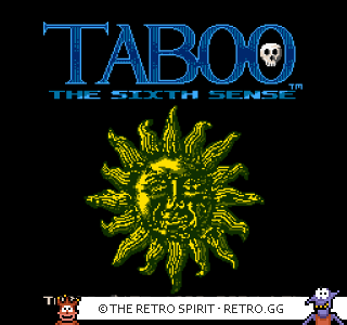 Game screenshot of Taboo: The Sixth Sense