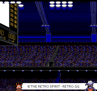 Game screenshot of Tecmo NBA Basketball