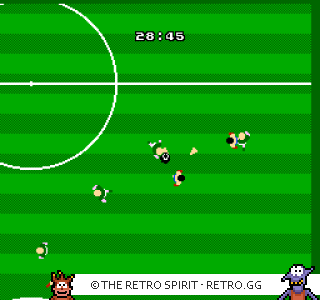 Game screenshot of Tecmo World Cup Soccer