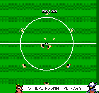 Game screenshot of Tecmo World Cup Soccer