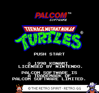 Game screenshot of Teenage Mutant Hero Turtles