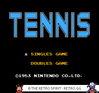 Game screenshot of Tennis