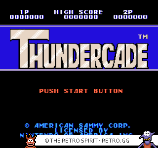 Game screenshot of Thundercade