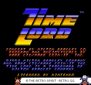 Game screenshot of Time Lord