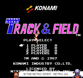 Game screenshot of Track & Field