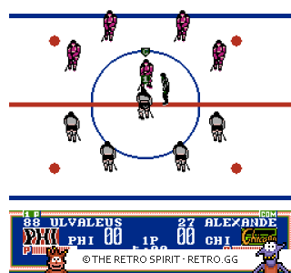 Game screenshot of USA Ice Hockey in FC