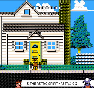 Game screenshot of Wally Bear and the No! Gang