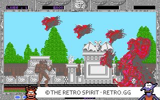 Game screenshot of Altered Beast