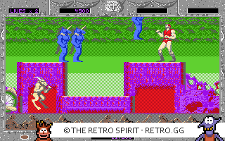 Game screenshot of Altered Beast