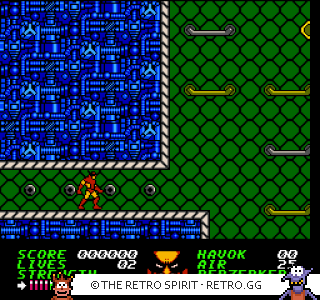 Game screenshot of Wolverine