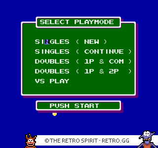 Game screenshot of World Super Tennis