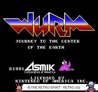 Game screenshot of WURM: Journey to the Center of the Earth