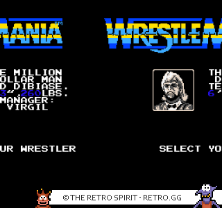 Game screenshot of WWF WrestleMania