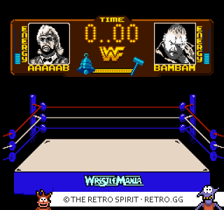 Game screenshot of WWF WrestleMania