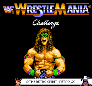 Game screenshot of WWF WrestleMania Challenge