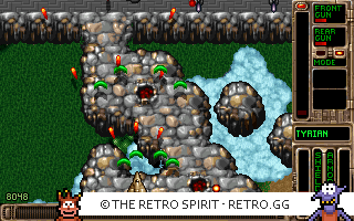 Game screenshot of Tyrian 2000