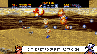 Game screenshot of Thunder Force IV