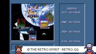 Game screenshot of Thunder Force IV