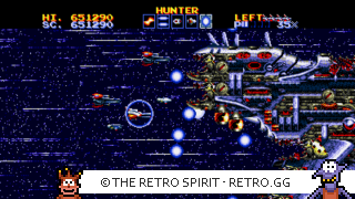 Game screenshot of Thunder Force IV