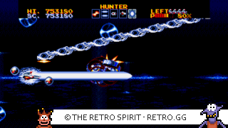 Game screenshot of Thunder Force IV