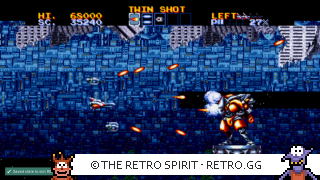 Game screenshot of Thunder Force IV