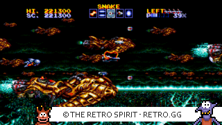 Game screenshot of Thunder Force IV