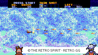 Game screenshot of Thunder Force IV