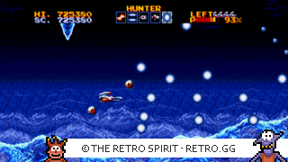 Game screenshot of Thunder Force IV