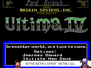 Game screenshot of Ultima IV: Quest of the Avatar