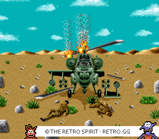 Game screenshot of Desert Strike: Return to the Gulf