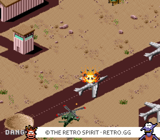 Game screenshot of Desert Strike: Return to the Gulf