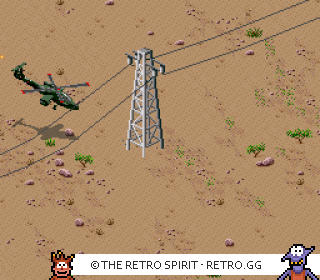 Game screenshot of Desert Strike: Return to the Gulf