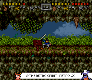 Game screenshot of 3 Ninjas Kick Back