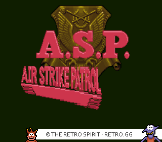 Game screenshot of A.S.P. Air Strike Patrol