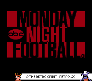 Game screenshot of ABC Monday Night Football