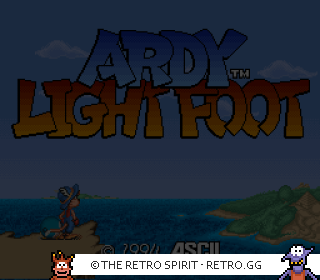 Game screenshot of Ardy Lightfoot