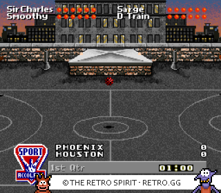 Game screenshot of Barkley Shut Up and Jam!