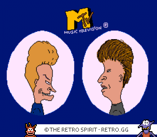 Game screenshot of Beavis and Butt-head