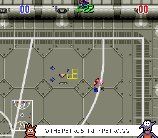 Game screenshot of Bill Laimbeer's Combat Basketball