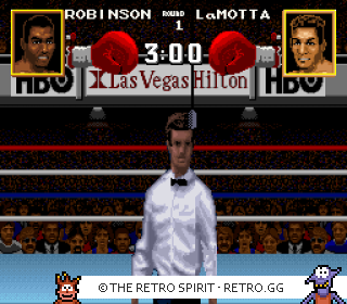 Game screenshot of Boxing Legends of the Ring