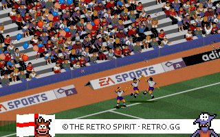 Game screenshot of FIFA International Soccer 