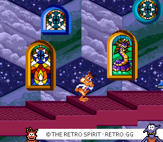 Game screenshot of Bubsy II