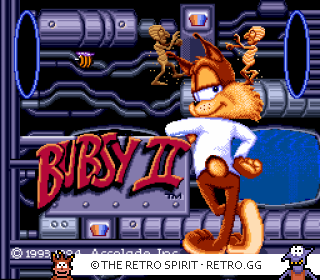 Game screenshot of Bubsy II